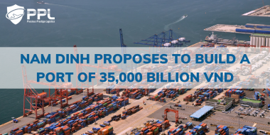 Nam Dinh proposes to build a port of 35,000 billion VND